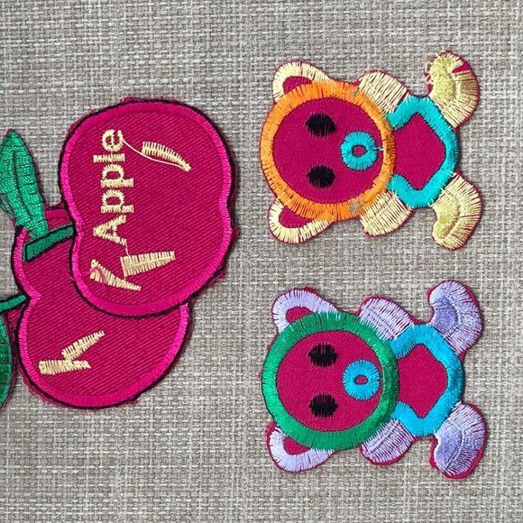 3 patches Iron On Patch Embroidery Multi Color Patch for Craft Clothes Lot of 3 - Picture 6 of 11